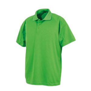 Spiro Impact Performance Aircool Polo Shirt | Lime Green
