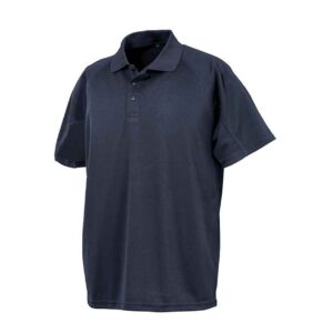 Spiro Impact Performance Aircool Polo Shirt | Navy