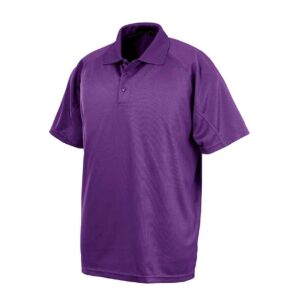 Spiro Impact Performance Aircool Polo Shirt | Purple