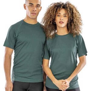 Spiro Impact Performance Aircool T-Shirt | Bottle Green