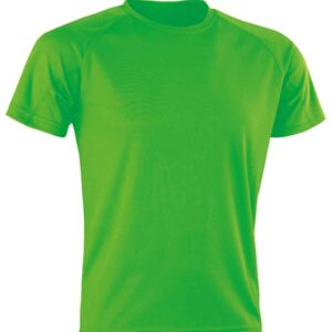 Spiro Impact Performance Aircool T-Shirt | Flo Green