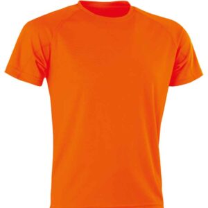 Spiro Impact Performance Aircool T-Shirt | Flo Orange