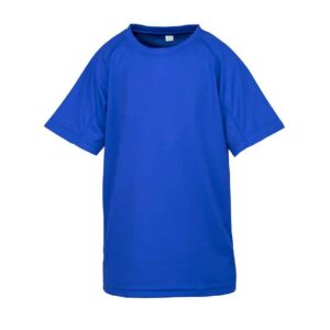 Spiro Kids Impact Performance Aircool T-Shirt | Royal Blue
