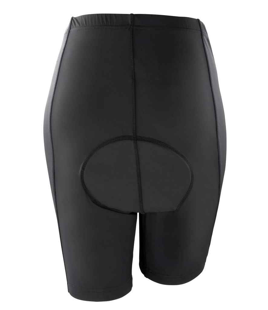 Spiro Ladies Bikewear Padded Shorts | Black - Image 3