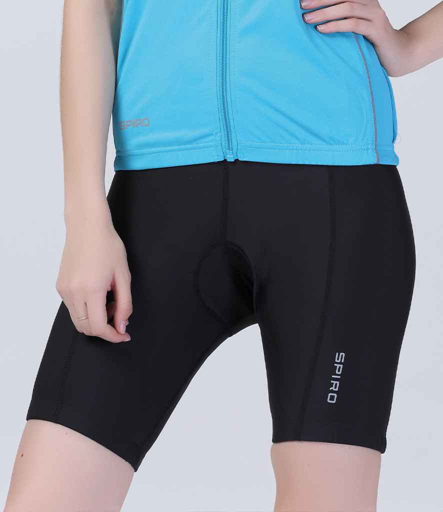 Spiro Ladies Bikewear Padded Shorts | Black