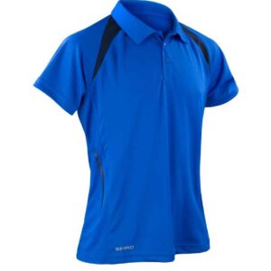 Spiro Team Spirit Polo Shirt | Royal Blue/Navy