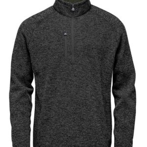 Stormtech Avalante 1/4 Zip Fleece | Black Heather