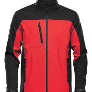 Stormtech Cascades Soft Shell Jacket | Bright Red/Black