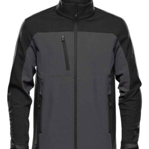 Stormtech Cascades Soft Shell Jacket | Dolphin/Black