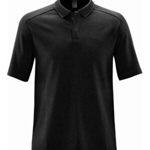 Stormtech Endurance HD Polo Shirt | Black/Dolphin