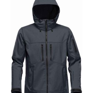 Stormtech Epsilon 2 Hooded Soft Shell Jacket | Charcoal Twill