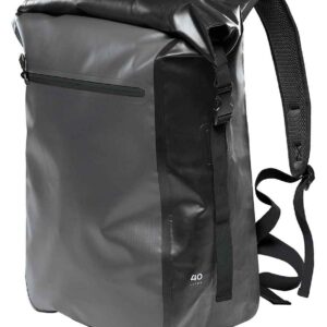 Stormtech Kemano Waterproof Backpack | Black/Graphite Grey/Black