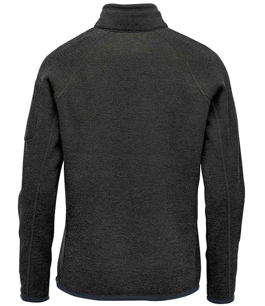 Stormtech Ladies Avalante 1/4 Zip Fleece | Black Heather - Image 2