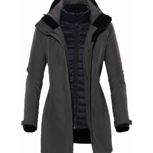 Stormtech Ladies Avalante System 3-in-1 Jacket | Charcoal Twill