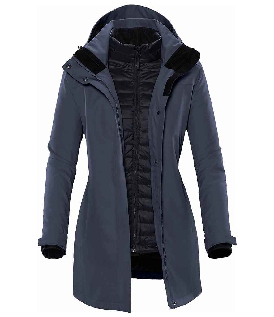 Stormtech Ladies Avalante System 3-in-1 Jacket | Navy Twill