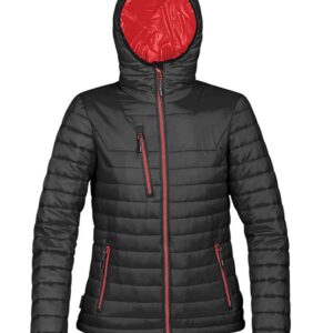 Stormtech Ladies Gravity Thermal Jacket | Black/True Red
