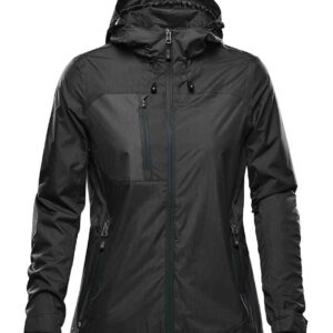 Stormtech Ladies Olympia Shell Jacket | Black/Black