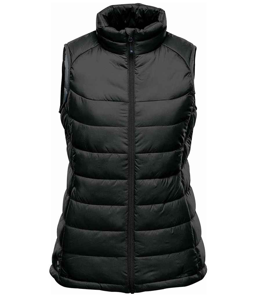 Stormtech Ladies Stavanger Thermal Bodywarmer | Black/Graphite Grey