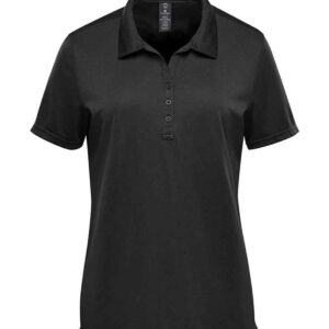 Stormtech Ladies Treeline Performance Polo Shirt | Black