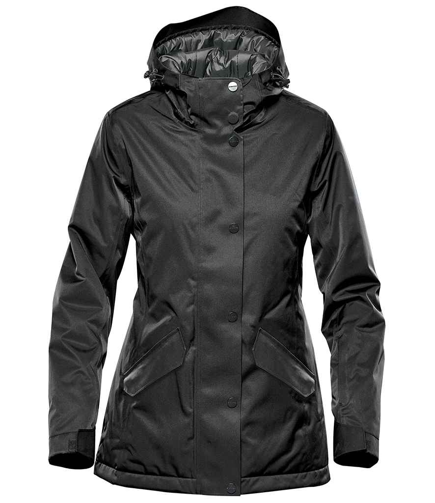 Stormtech Ladies Zurich Thermal Parka Jacket | Charcoal