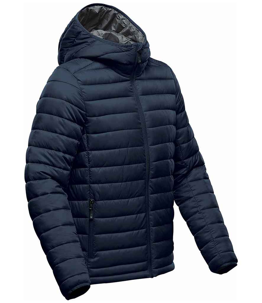 Stormtech Stavanger Thermal Padded Jacket | Navy/Graphite Grey - Image 3