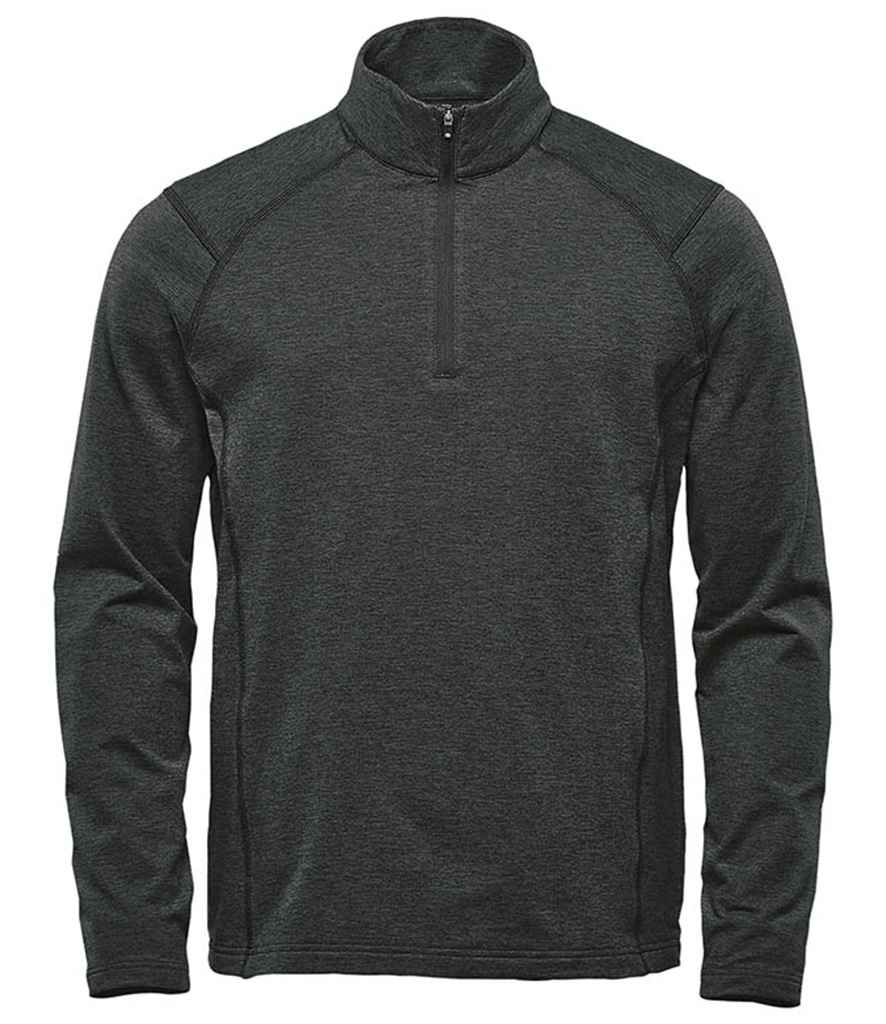 Stormtech Treeline Performance 1/4 Zip Pullover | Black Heather