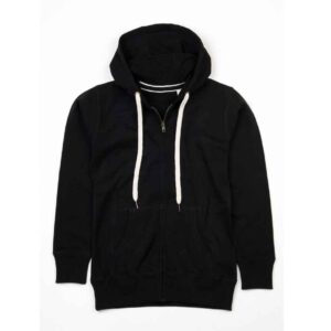 Superstar by Mantis Full Zip Hoodie | Black