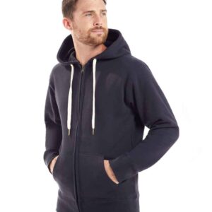 Superstar by Mantis Full Zip Hoodie | Dark Navy