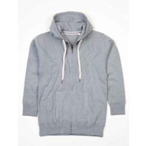Superstar by Mantis Full Zip Hoodie | Heather Grey