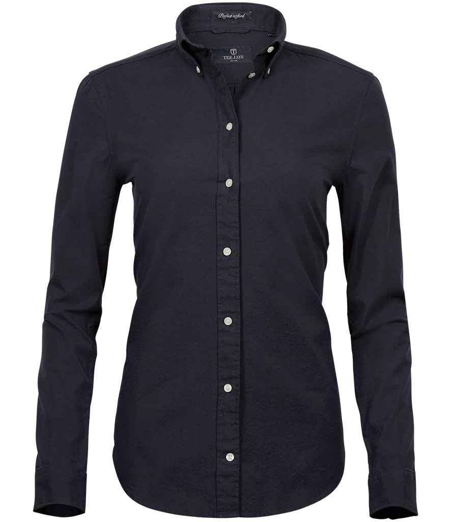 Ladies Oxford Long Sleeve Shirt