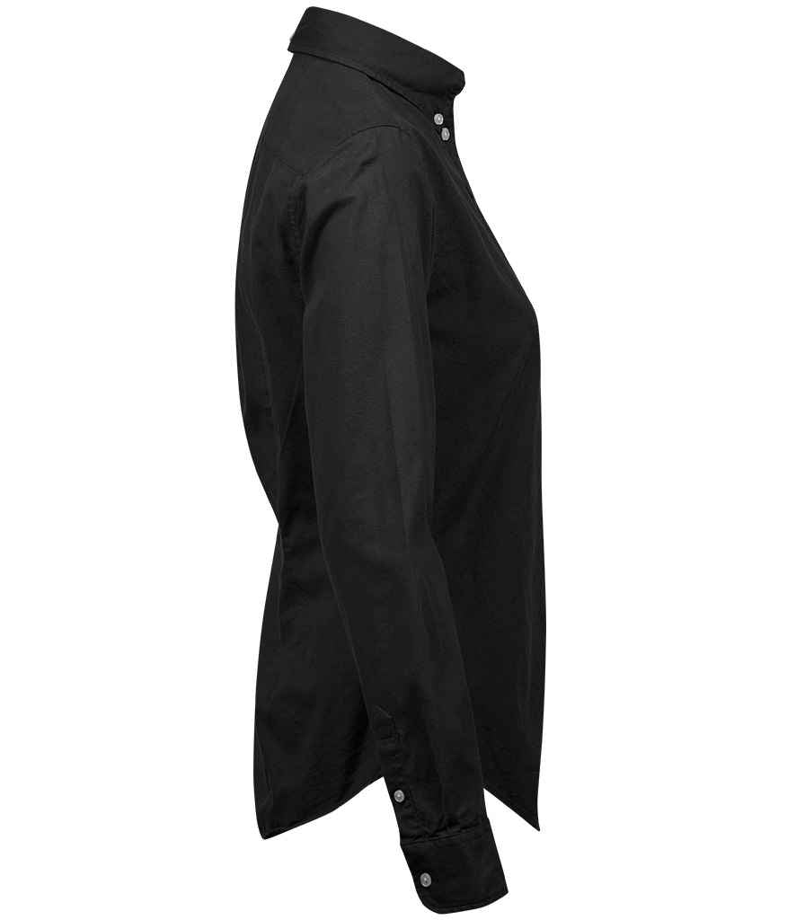 Ladies Oxford Long Sleeve Shirt - Image 3
