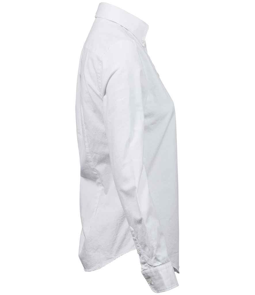 Ladies Oxford Long Sleeve Shirt - Image 6