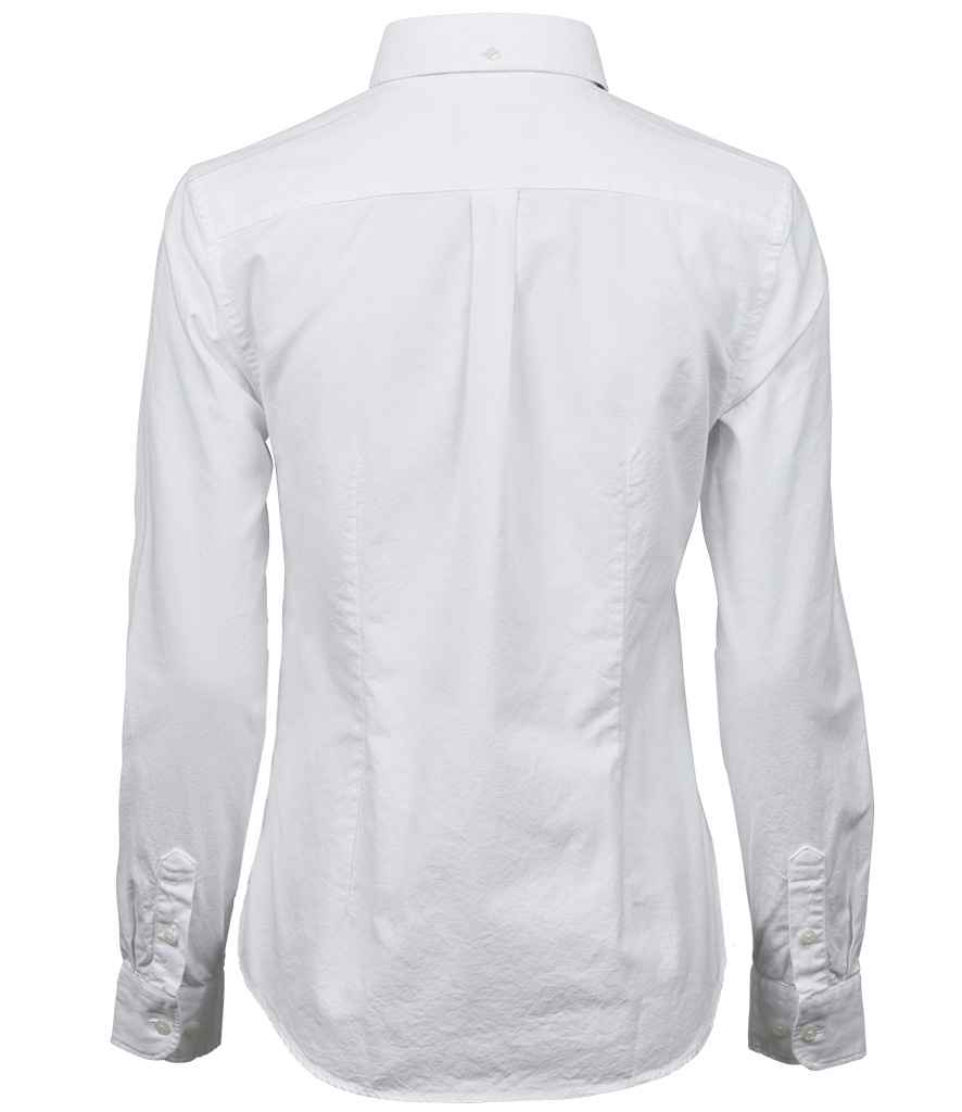 Ladies Oxford Long Sleeve Shirt - Image 5