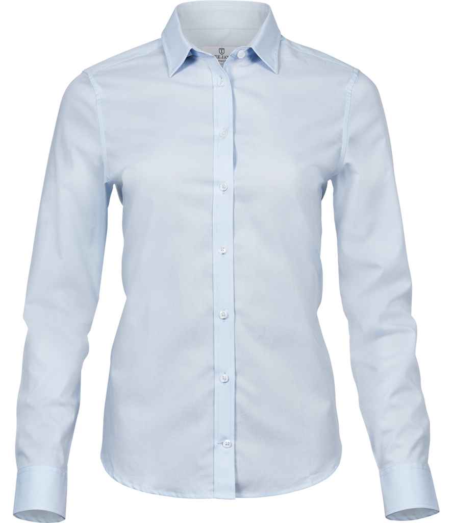 Stretch Poplin Ladies Shirt - Image 4