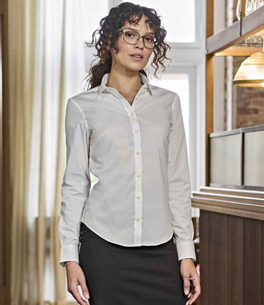 Stretch Poplin Ladies Shirt - Image 7