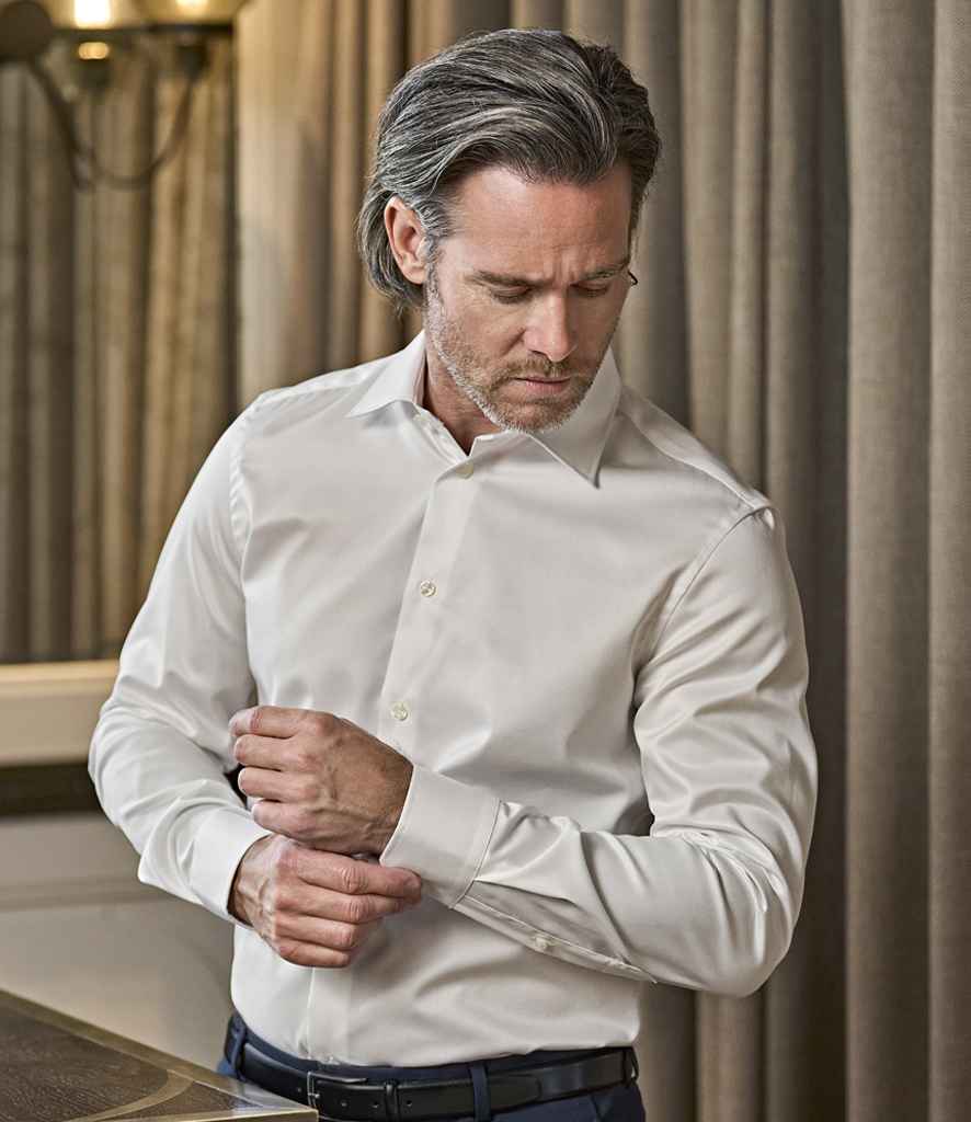 Slim Oxford Cotton Shirt - Image 4