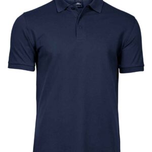 Tee Jays Luxury Stretch Piqué Polo Shirt | Navy