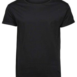 Roll-Up Cotton-Blend T-Shirt