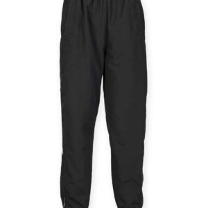 Tombo Piped Track Pants | Black/White