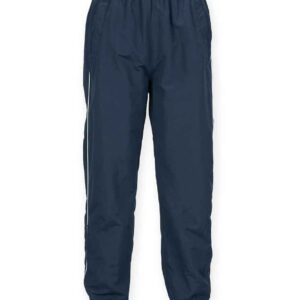 Tombo Piped Track Pants | Navy/White