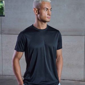 Tombo Unisex Recycled Performance T-Shirt | Black