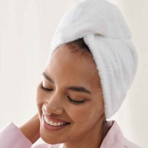 Towel City Hair Wrap | White