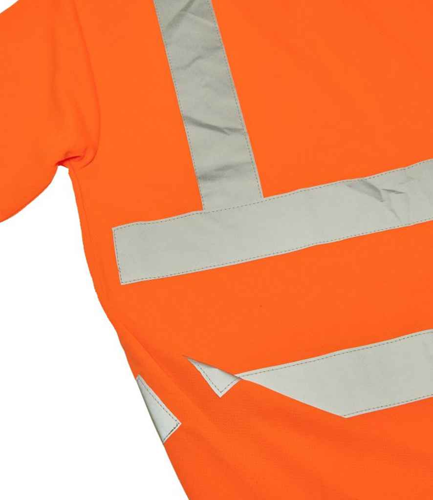 Warrior Hi-Vis T-Shirt | Fluorescent Orange - Image 2