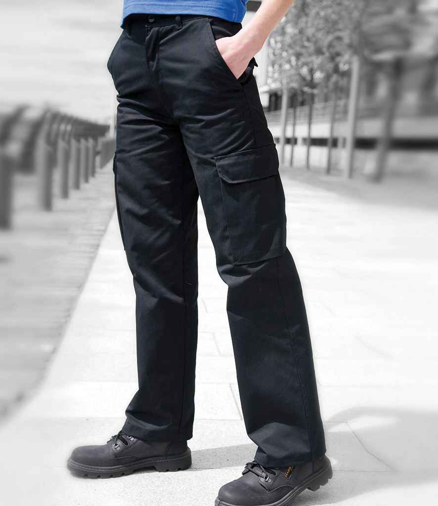 Warrior Ladies Cargo Trousers | Black