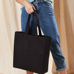Westford Mill Canvas Classic Shopper | Black
