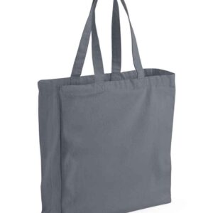Westford Mill Canvas Classic Shopper | Graphite Grey