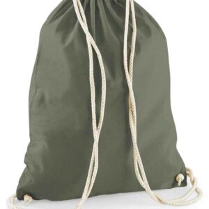 Westford Mill Cotton Gymsac | Olive Green
