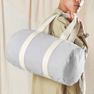 Westford Mill EarthAware® Organic Barrel Bag | Light Grey