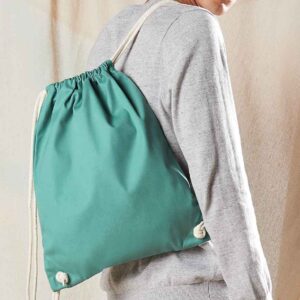Westford Mill EarthAware® Organic Gymsac | Sage Green