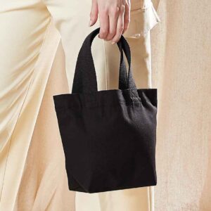 Westford Mill EarthAware® Organic Marina Mini Tote Bag | Black